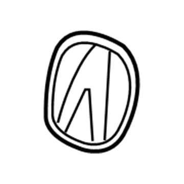 Acura 75700-TK4-A00 Emblem, Front (A)