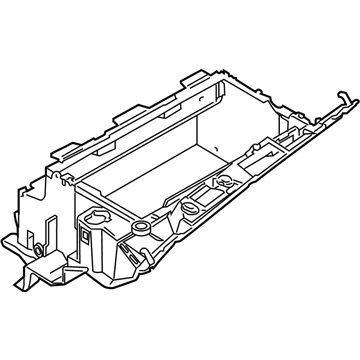 BMW 51-16-3-413-777 Glove Box Housing