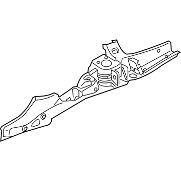 BMW 41-00-7-493-931 SIDE MEMBER, REAR LOWER LEFT