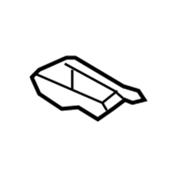 Toyota 57635-63010 Sidemember Rail Reinforcement