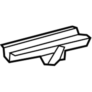 Toyota 57616-21903 Rear Rail