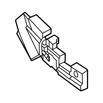 Hyundai 86524-L0400 ABSORBER-Front Bumper Energy, R