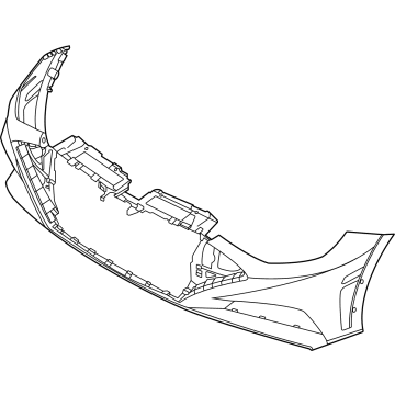 Hyundai 86510-L0400 COVER-FR BUMPER UPR