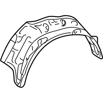 Toyota 65637-04020 Wheelhouse Liner