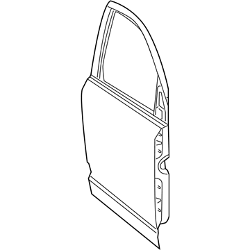 Mopar 68067470AI Door-Front