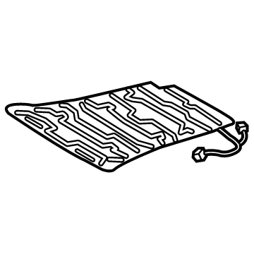 Hyundai 88190-F2000 Heater-Front Seat Cushion, LH