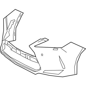 Lexus 52119-0E942 Front Bumper Cover L/P