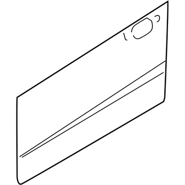 Hyundai 76111-2B020 Panel-Front Door Outer, LH