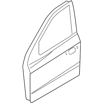 Hyundai 76003-0W500 Panel Assembly-Front Door, LH