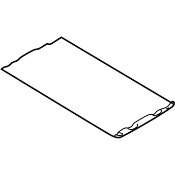 Hyundai 81613-2C000 Weatherstrip-Sunroof Glass