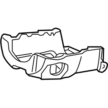 Acura 77360-SEP-A00ZA Cover Assembly, Column (Lower) (Graphite Black)