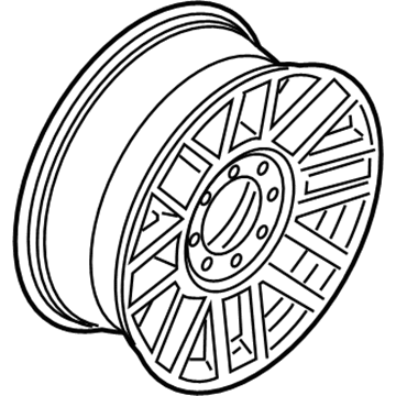 Ford HC3Z-1007-F Wheel, Alloy