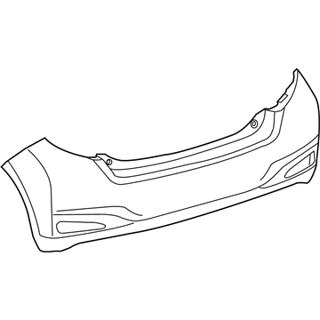 Toyota 52159-52966 Bumper Cover