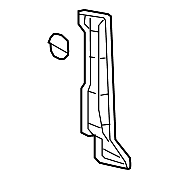 Lexus 53882-11010 Seal, Front Fender Main