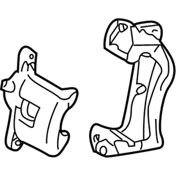 Lexus 47850-60070 Rear Driver Disc Brake Cylinder Assembly