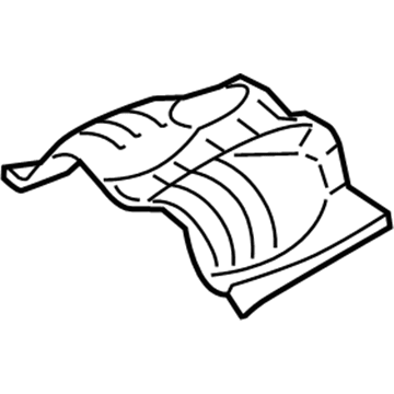 Hyundai 28793-3M000 Protector-Heat Center