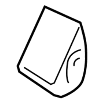 BMW 51-33-7-257-193 Seal, Mirror Triangle, Inner