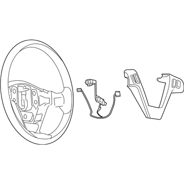 GM 20791888 Steering Wheel