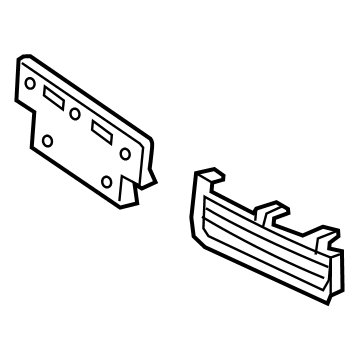 Lexus 52114-60290 Front Bumper Extension Bracket