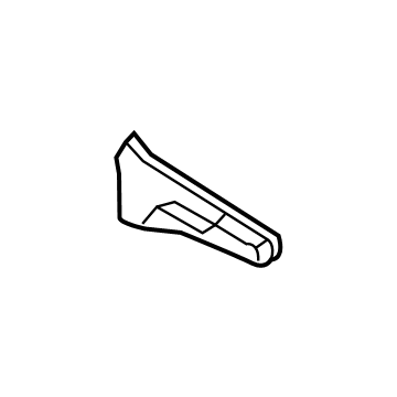 Lexus 52115-60190 Support, Front Bumper S
