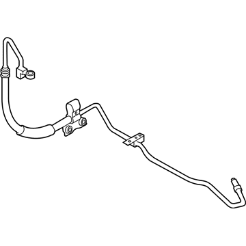 Infiniti 49720-AM800 Power Steering Pressure Hose & Tube Assembly