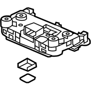 Acura 36600-TY2-A02ZB Module Assembly, Front Roof (Light Jewel Gray)