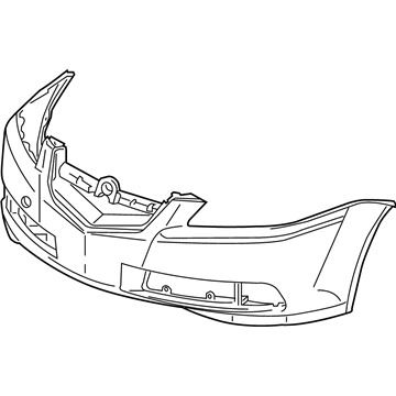 Acura 04711-SEP-A80ZZ Face, Front Bumper (Dot)