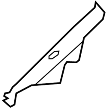 BMW 41-11-7-267-239 Cover Panel, Supporting Strut, Left