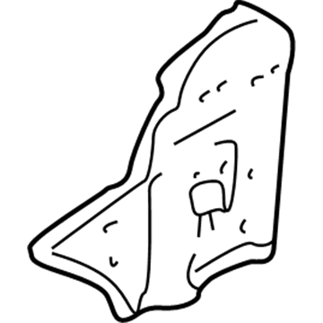 BMW 41-11-8-203-519 Left Interior Column A