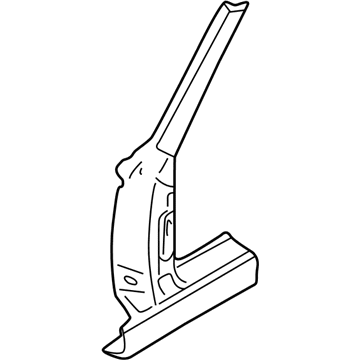 BMW 41-00-8-252-553 Column A Exterior, Left