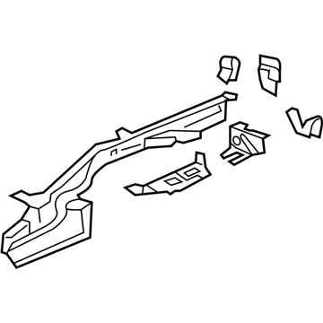 Honda 65610-TXM-325ZZ FRAME, R- RR- FLOOR
