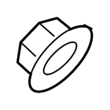 Kia 858393F00026 Cover-Center Pillar Blank