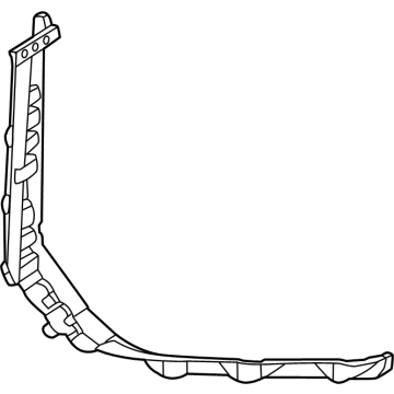 Hyundai 92157-S8500 BRACKET-H/LAMP MTG SUPT, LH
