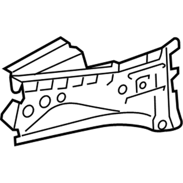 Toyota 57155-74010 Apron Reinforcement