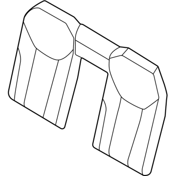 BMW 52-20-6-995-365 FOAM PAD FOR BACKREST