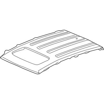 Honda 62100-S9A-A00ZZ Panel, Roof