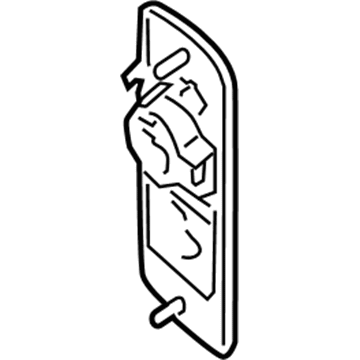 Nissan 90611-9JL0A Handle Assy-Back Door, Inner LH