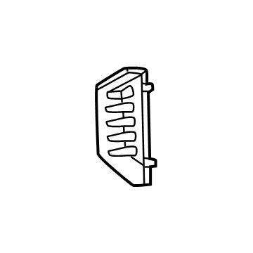GM 84869627 DUCT-FRT BPR FASCIA OTR AIR