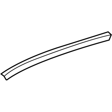 Lexus 75925-60010 Tape, Black Out, No.3 RH