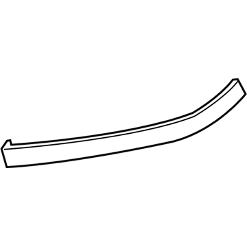 Nissan 62234-7S300 Shield-Sight, Front Bumper RH