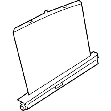 BMW 51-35-7-385-055 Roller Sun Screen, Left