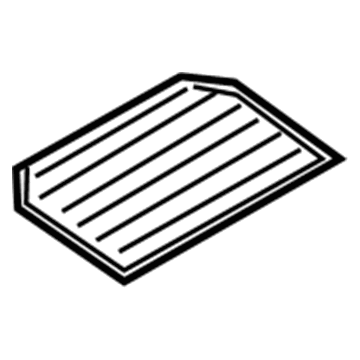 BMW 51-16-9-383-943 INSERT MAT, STORAGE COMPARTM
