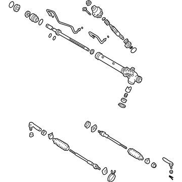 Infiniti 49001-4W00A Gear & Linkage-Power Steering
