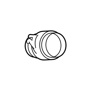 Hyundai 28139-F2800 Hose-Air Intake (B)