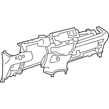 Toyota 55303-52220-C0 Instrument Panel