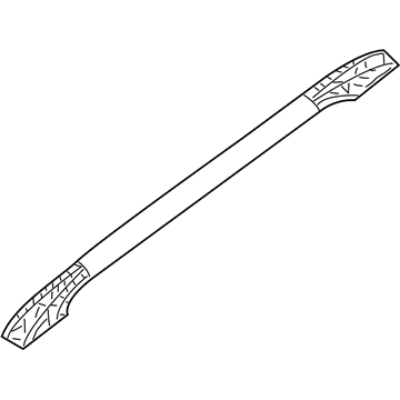 Nissan 73155-ZQ02A Rail Assy-Side
