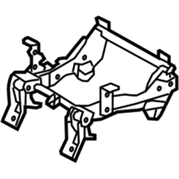 Kia 895021U410 Leg Assembly-2ND Seat, RH