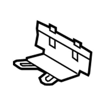Lexus 71707-0E010-A1 Cover Sub-Assy, Front Seat Back Board
