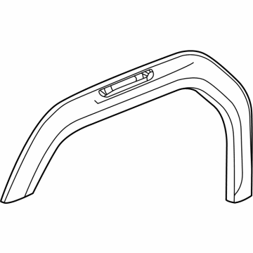 GM 84848522 Wheel Opening Molding