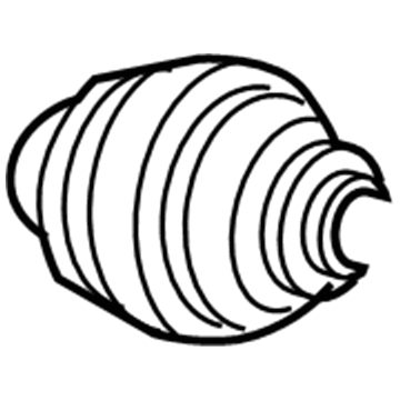 Mopar 5014914AA Boot-Half Shaft